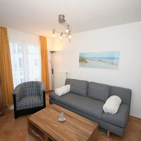 Ferienwohnung Strandkrabbe アパート *