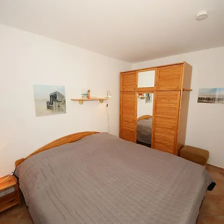 アパート Ferienwohnung Strandkrabbe